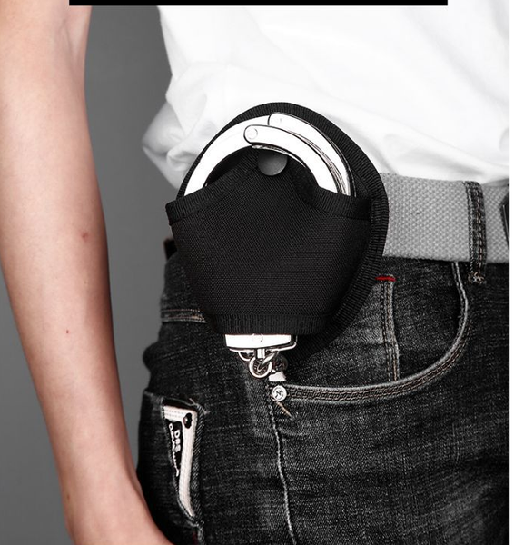 

tactical handcuff holder bag standard handcuff case belt loop pouch multifunctional universal quick pull bag