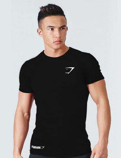 

2019 fashion gym personality shark burpee t-shirt burger king funny crossfit workout printed boyst fashion simple trend short sleeve, White;black