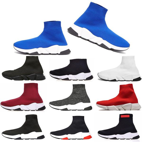 

luxury boots sock shoes casual shoes brand designer speed sock runners black men women sports outdoor trainers sneakers 36-45