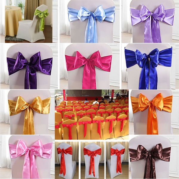 

elastic chair band covers sashes for wedding party bowknot tie chairs sashes l meeting wedding banquet supplies hh7-2018