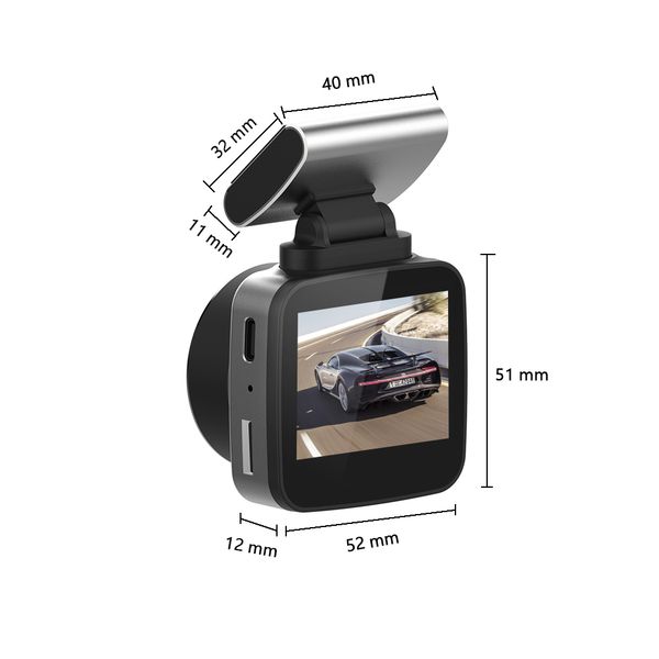 

portable 2.0'' car dvr car video recorder driving recorder auto register night vision dash camera dvr g-sensor