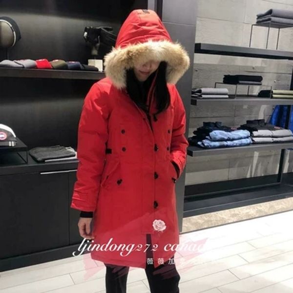 

Women 039 parka winter ken ington 3 down parka with hood nowdome jacket real wolf fur collar white duck goo e outerwear coat