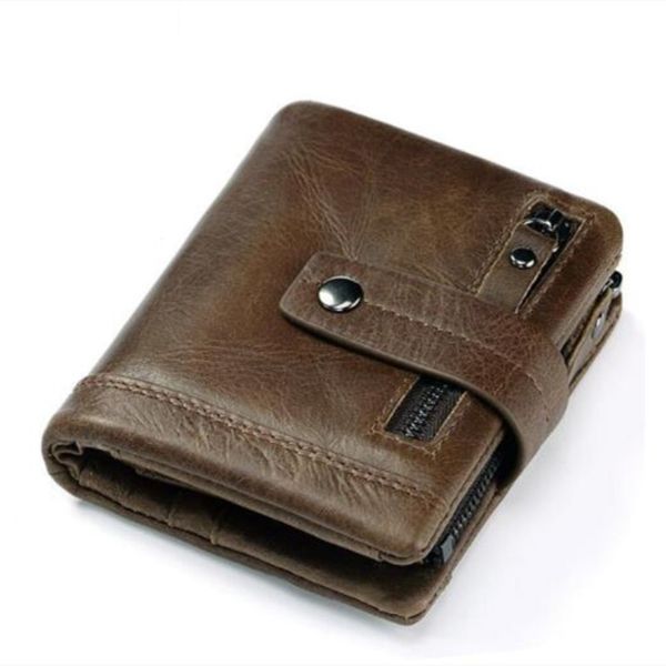 

leather wallet men portfolio man male small portomonee vallet with coin purse pockets slim rfid fashion mini walet, Red;black