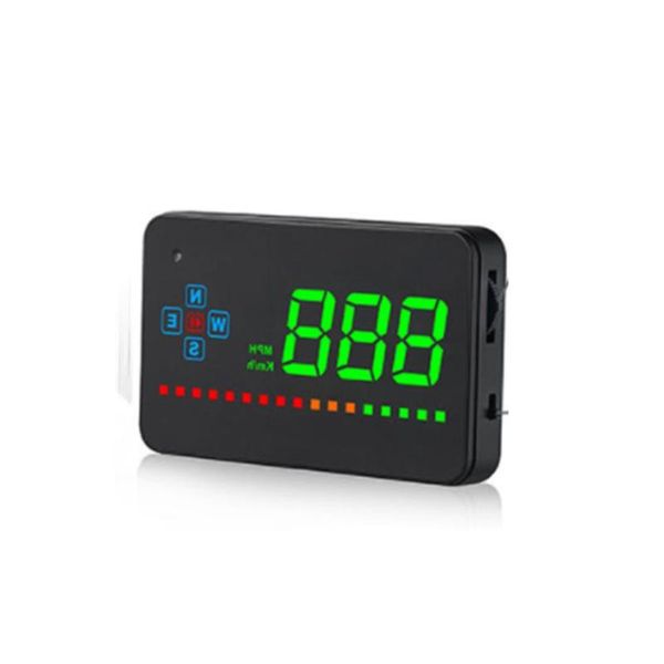 

a2 car head up display hd screen display gps speed warning system fuel consumption car device