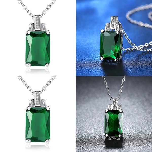 

personality pendant inlaid with ma'am necklace jade blue necklaces steampunk 925 silver sapphire necklace pendant