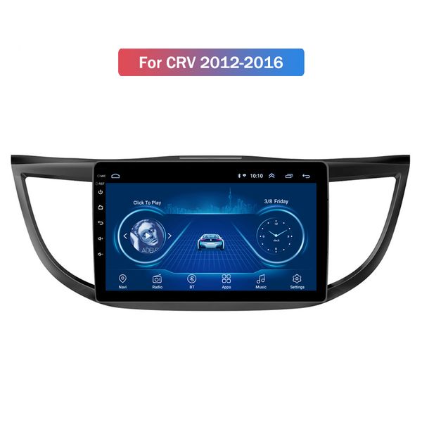 

9 inch android 10 car gps navigation for honda crv 2012-2016 support stereo audio radio video bluetooth