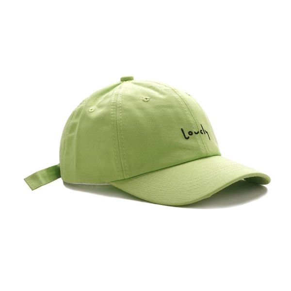 

new fashion concise casual solid color embroidery letter printed travel sport sunscreen peaked cap, Black;white