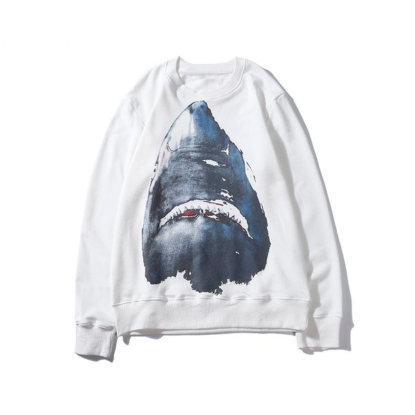 

модельер мужские толстовки толстовка с shark luxury толстовка для мужчин с длинным рукавом толстовки одежда для животных отпечатано размер m, Black