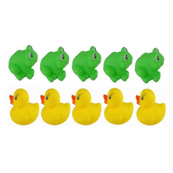 

set ducks of frogs & 1 5pcs+5pcs baby bath tub toys