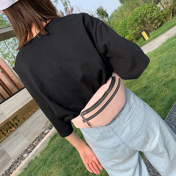 

2020 new korean fashion chest bag women's cute shoulder bag large capacity crossbody ladies