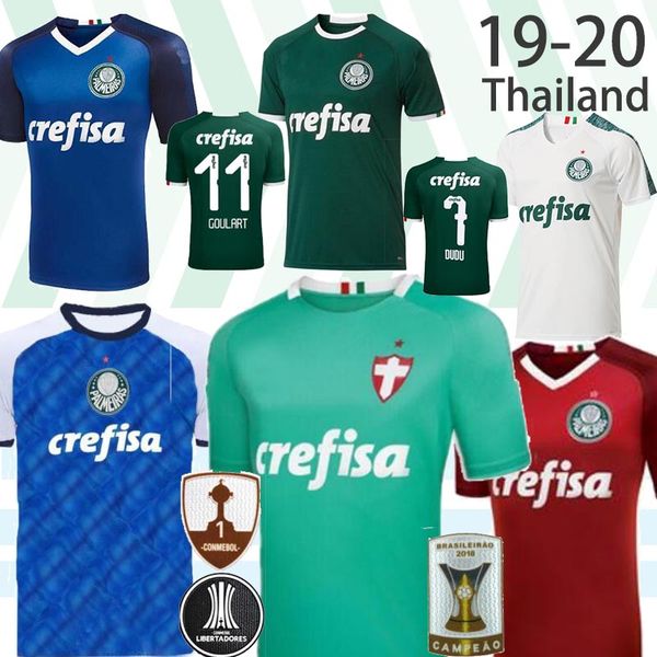 

2019 palmeira green dudu g je u occer jer ey home away 3rd alec andro jer ey allione cleiton 19 20 bra il man woman football hirt, Black;yellow