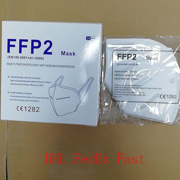 

2020 в запасе одноразовая маска mascherine ffp2 маска KN95 N95 Mascherine Meltblown Mouth masque ffp2 маска для лица Маски для лица нетканые 3 слоя Ply