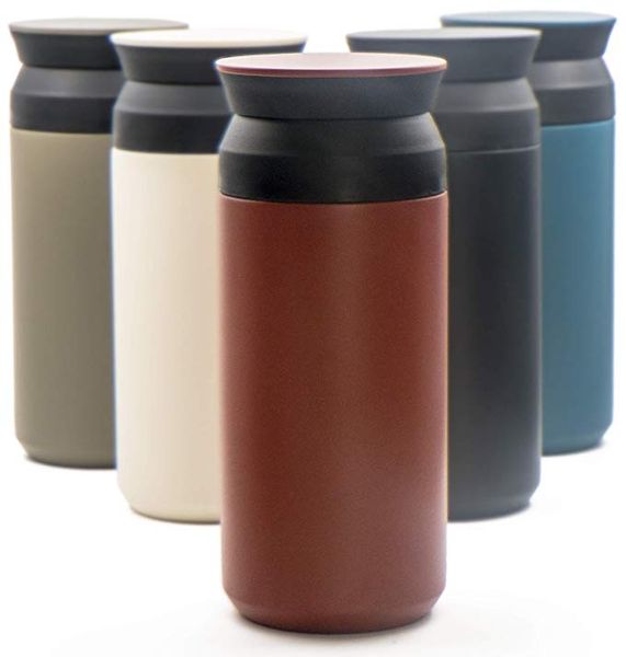 

stainless steel coffee thermos 12oz travel tumbler coffee mug double walled with spill resistant lid vacuum insulated keeps or cold