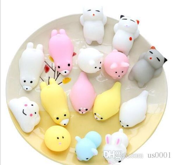 

fidget pvc animal extrusion vent toys squishy rebound squishy funny gadget vent decompression toy mobile pendant