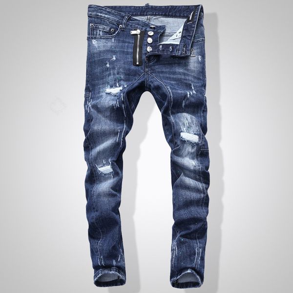 

2020 men s designer jeans crystal studs men denim pants designer trousers wing clips plate tag jeans de designer pour hommes men pants, Blue