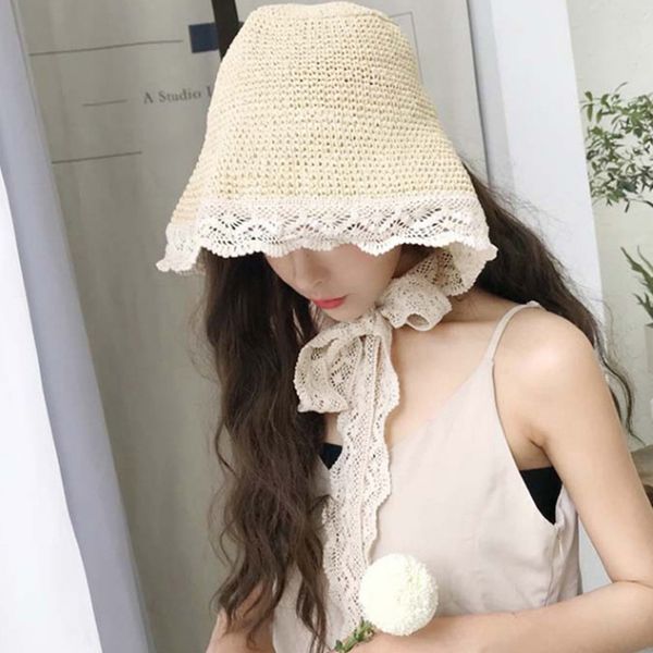 

женская мода широких полей соломенной шляпе лето стиль плетеной floppy hat складной лямки бич панамы шлемы sun скакалка