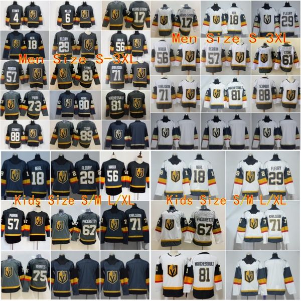 

Vegas Golden Knights Jersey Marc-Andre Fleury William Karlsson Mark Stone Max Pacioretty Haula Nate Schmidt Jonathan Marchessault Hockey