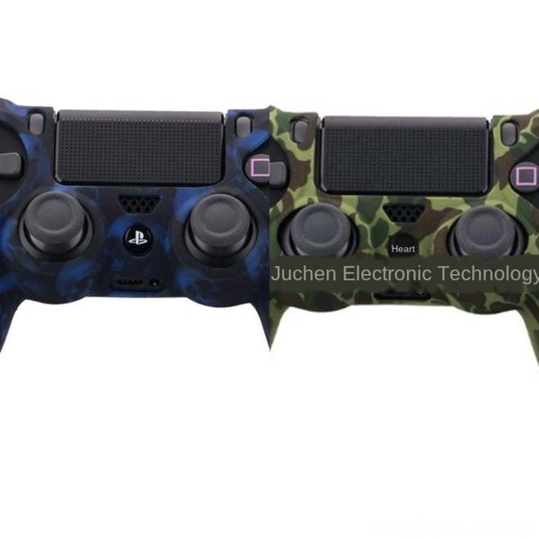 

voqma нескольких цветов камуфляж силиконовый защитный чехол для sony dualshock 4 для ps4 слим про ds4, и геймпад джойстик большого пальца ру
