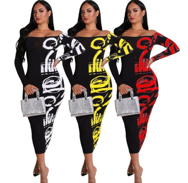 

2020 fashional designer women dress summer brand dresses luxury stitching multicolor long skirt ins 3 colors available size s-2xl, Black;gray