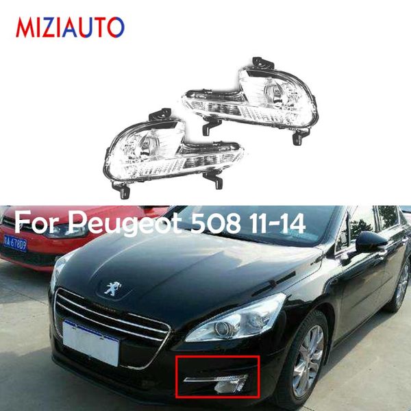 

miziauto передний бампер противотуманные фары на 508 2011-2014 противотуманных фар без ламп