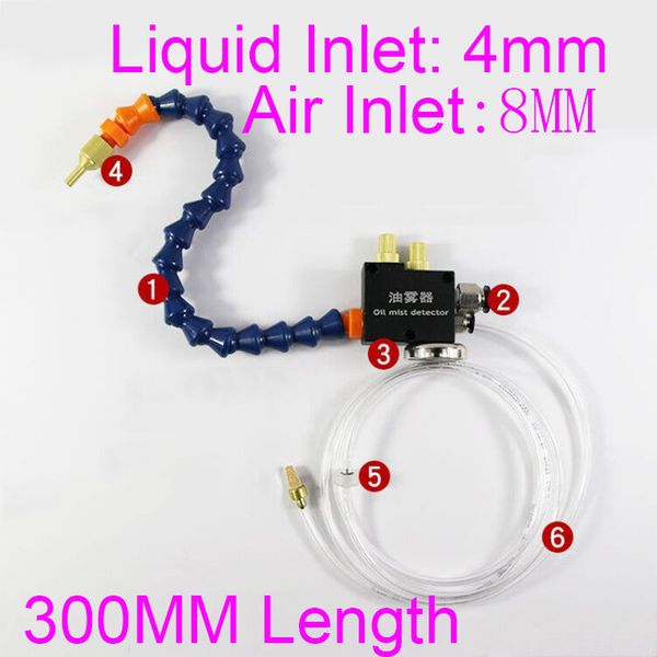 

mist coolant spray system cnc lathe engraving machine metal cutting cooling cnc engraving flexible water oil coolant pipes