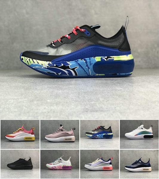 

2019 new dia se qs running shoes chaussures mens trainers womens air cushion sport schuhe zapatos size us 5.5-11, White;red