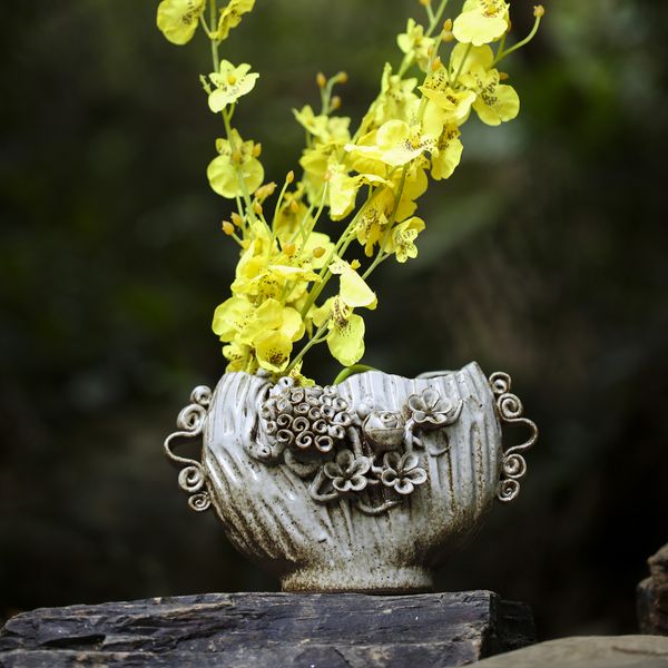 

рука резные керамические украшения вазы домашнее украшение гостиницы домашнего офиса товар