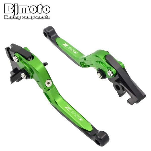 

bjmoto мотоцикл аксессуары тормозной системы рычаг для z750 04-14 регулируемых складных выдвижных мотокросс тормозных рычагов сцепления