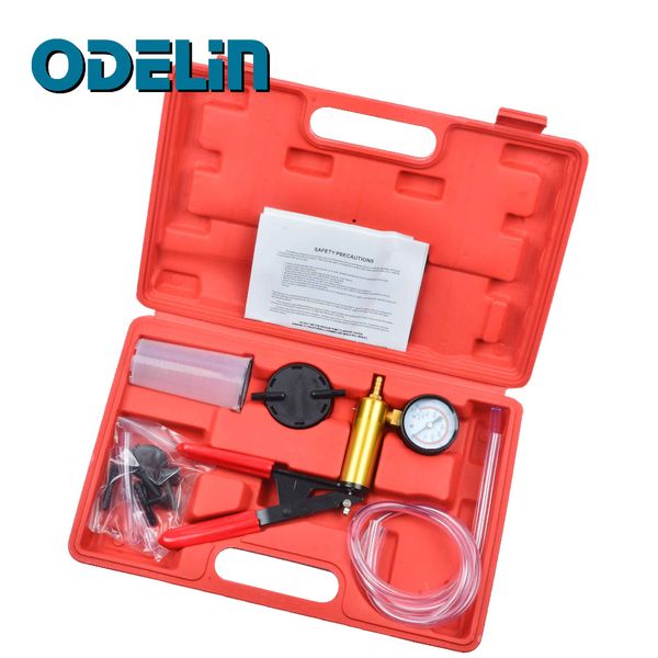 

hand held brake & clutch bleeder tester set bleed kit vacuum pump car motorbike