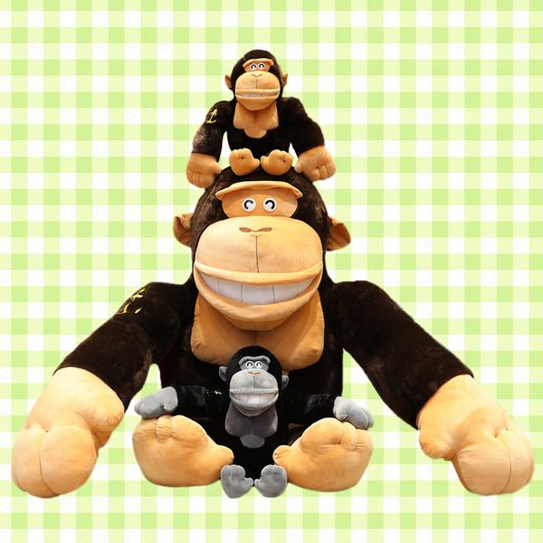 

plush toys peluches chimpanzee doll soft toys stuffed jungle animals large doll monkey plush toy gift for boy kids