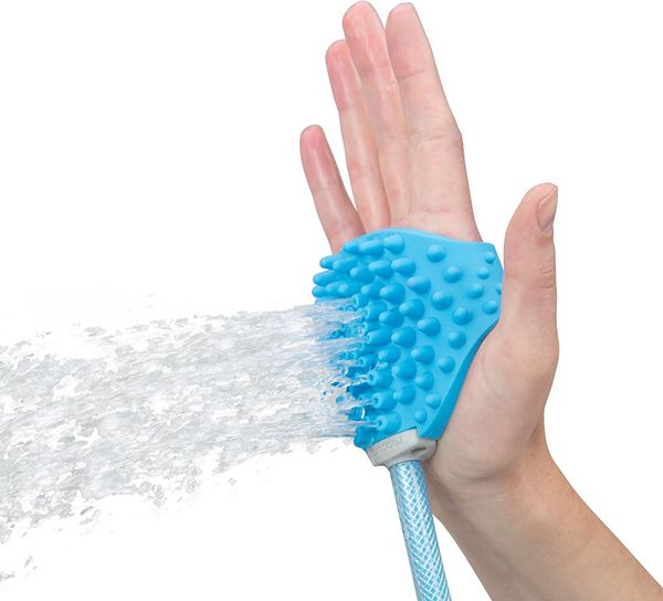 Pet Ferramenta de banho | Pet Chuveiro Pulverizador Scrubber in-One, Chuveiro Banheira exterior Jardim Mangueira Compatível, Cavalo Cat Dog Grooming