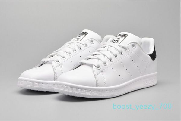 

new stan smith shoes 2019 classic casual shoes wholesale smith men white shoes casual leather women casual flat sneakers b70, Black
