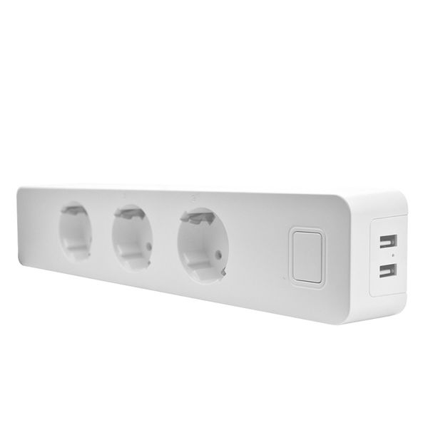 Freeshipping Presa multipresa USB con 2 prese di prolunga standard USB Presa multipresa Adattatore per elettronica domestica