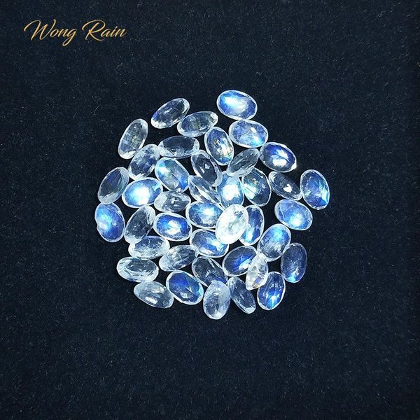 

wong дождя аксессуары top quality 4 * 6 mm овал cut шри-ланка природные moonstone diy изготовление ювелирных изделий сыпучих gemstone оптова, Black
