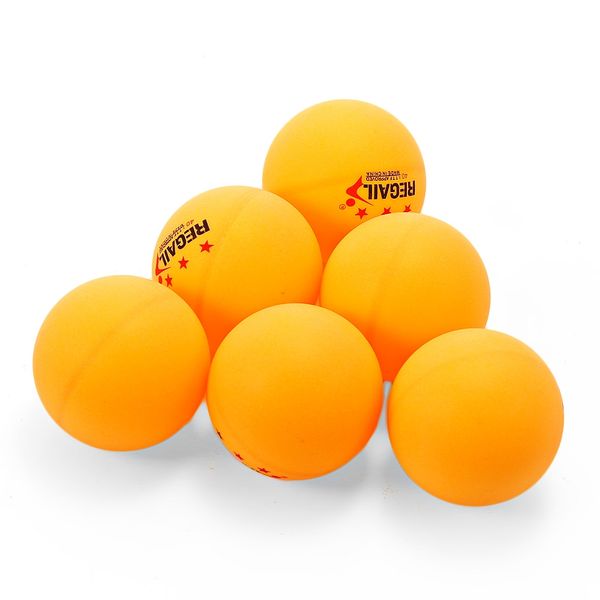 

regail 30pcs stand 3-star 40mm practice table tennis ping pong ball