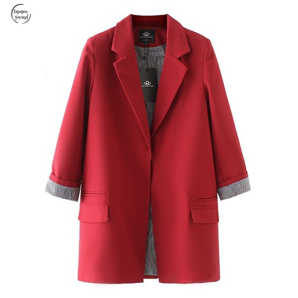 

женщины плюс размер длинная куртка двойная пружина карманы с длинным рукавом пальто куртки s xxxl outwears drop shipping, Black;brown