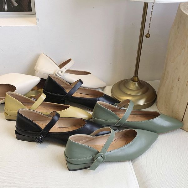 

summer shoes ladies female footwear women's heels casual sneaker shallow mouth all-match modis elegant pointed toe 2020 dress, Black