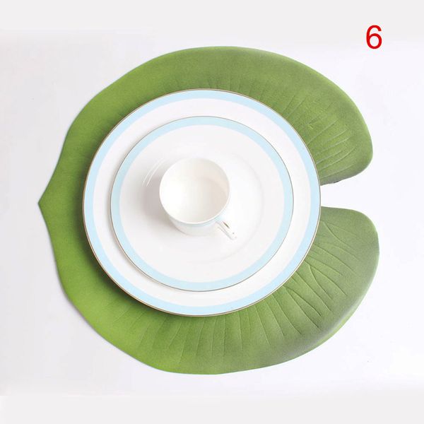 

artificial plant leaf eva waterproof insulation pad for home table decoration sep99