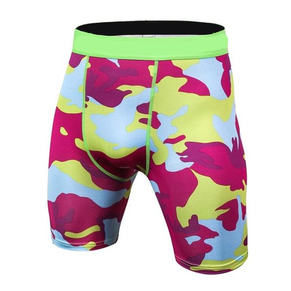 

Fashion Fitness Compression Shorts Men Solid High Elasticity Skinny Base Layer Short Pants Mma Crossfit Bodybuilding Men Shorts S-3XL