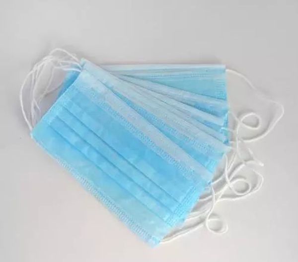 

ready to ship disposable face masks 3-layer mouth face mask sanitary men and women mask