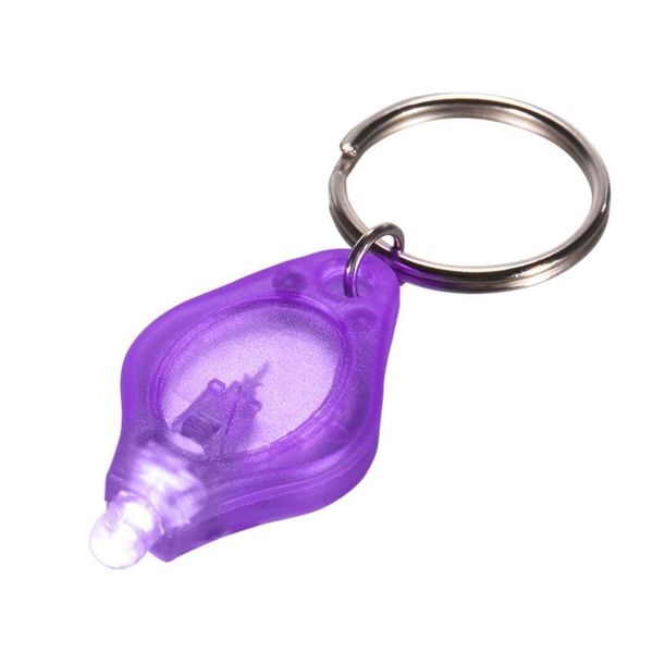 

flashlights torches 395nm purple uv led mini keychain light torch black lamp id currency passports cat dog pet urine detector