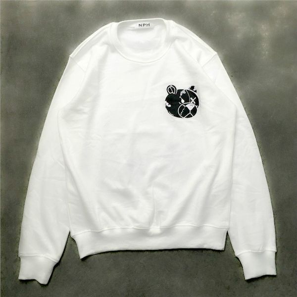

mens designer hoodies givh8 new fashion brand luxury cartoon animation bully bear printed sanitary clothes, Black