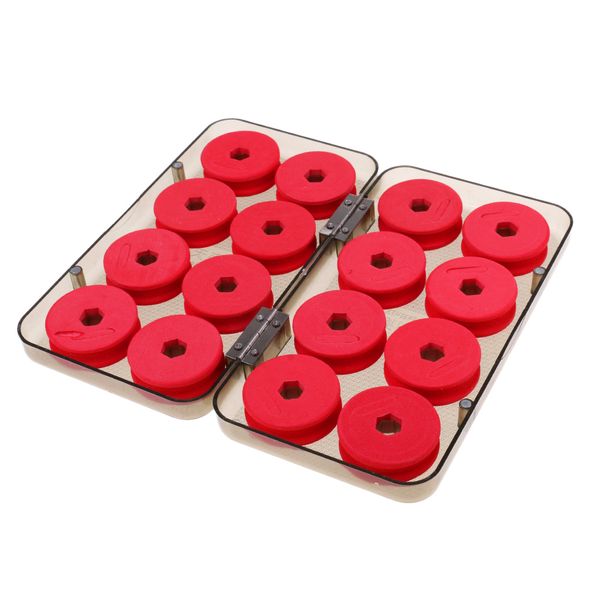 

круглой eva foam катушка бобины катушки крюк снасти line rig трассировка хранение