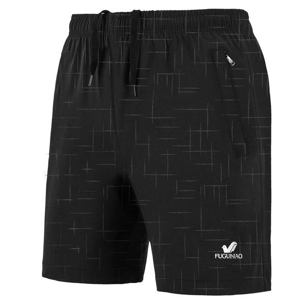 

fashionable summer men's casual sports shorts men's five-minute pants loose add fat increase in the pants beach dry, White;black