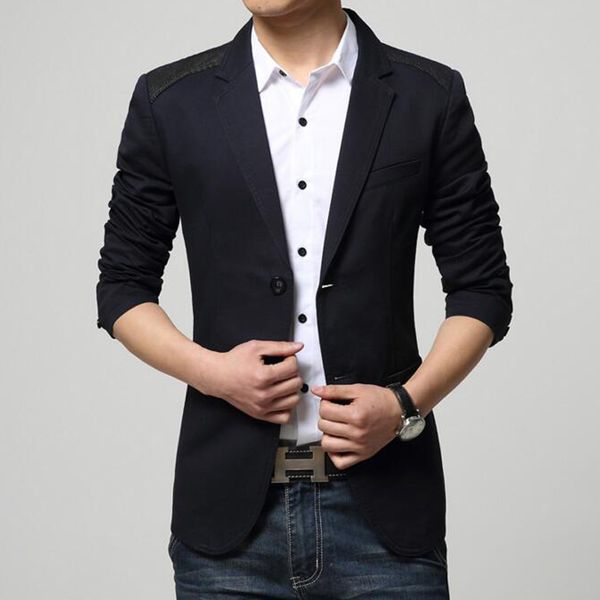 

новая мужская мода марка blazer british'а, вскользь slim fit костюм куртка мужская пиджаки мужские пальто terno плюс размер мужчина для 6xl, White;black