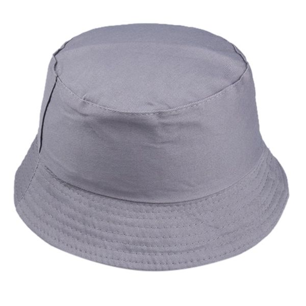 

fashion women men summer bucket hat female fisherman hat korean wild sun protection cap outdoors beach sun hats 2020, Blue;gray