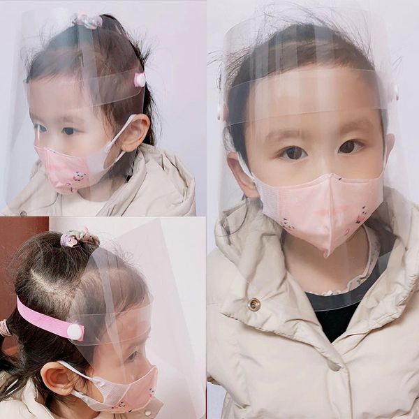 

children full face shield mask clear flip up visor protection safety work guard for droplet dust oil fume