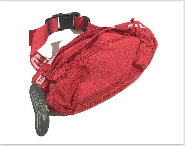 

designer-waist bag black red 4 color 18ss 44th fashion fanny pack fashion waist men canvas hip-hop belt bag men shoulder bag