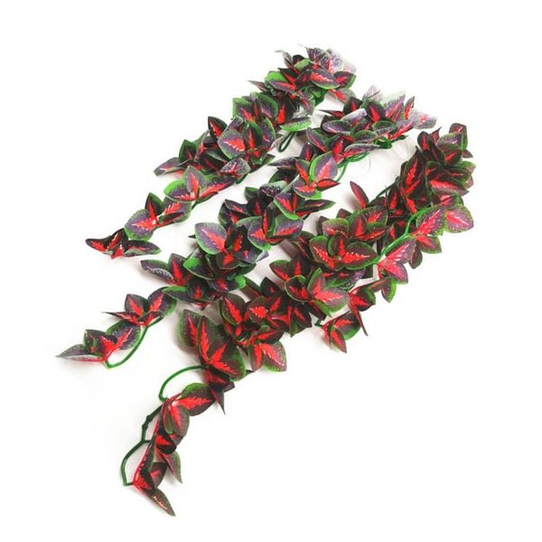 

aquarium simulation rattan hanging reptile artificial water grass suction cup m0xd reptile supplies