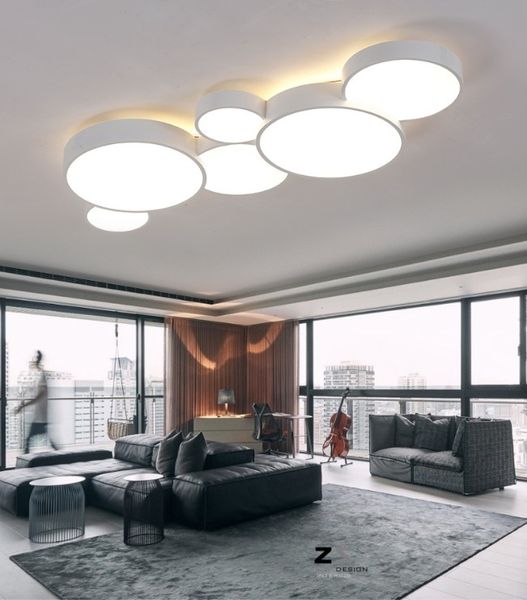 2019 Modern Led Ceiling Lamps Iron Fixtures Bedroom Ceiling